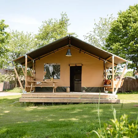 Large Safari Tent With Terrace On Nature In France Luxuszelt *