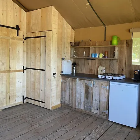 Large Safari Tent With Terrace On Nature In France *