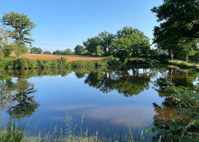 Large Safari Tent With Terrace On Nature In France * Saint-Desire